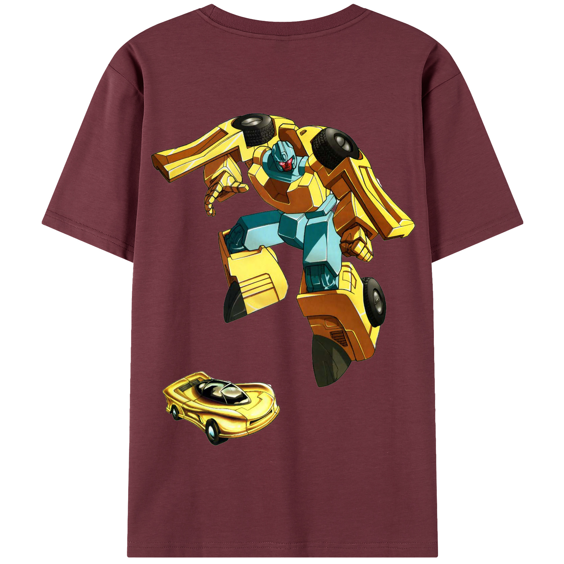 （画像用）  綿100％半袖Tシャツ（背面プリント）